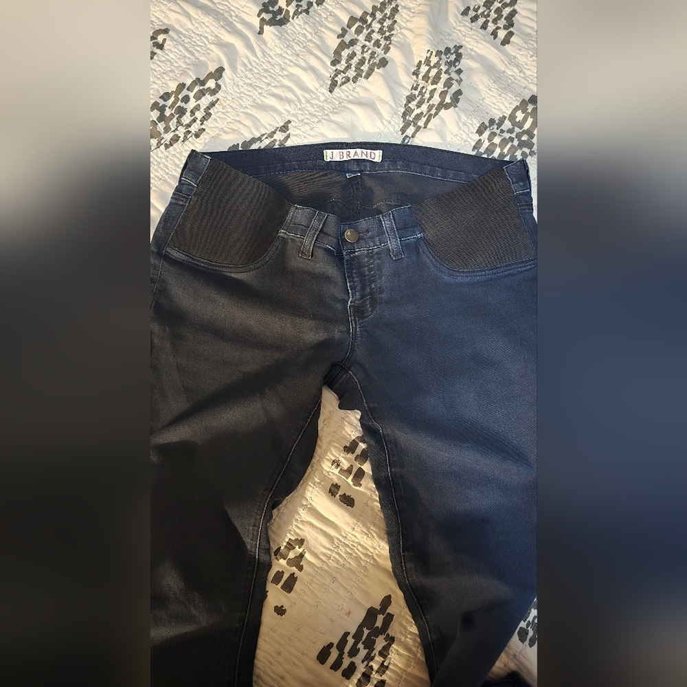 J Brand Mama Maternity Blue Jeans